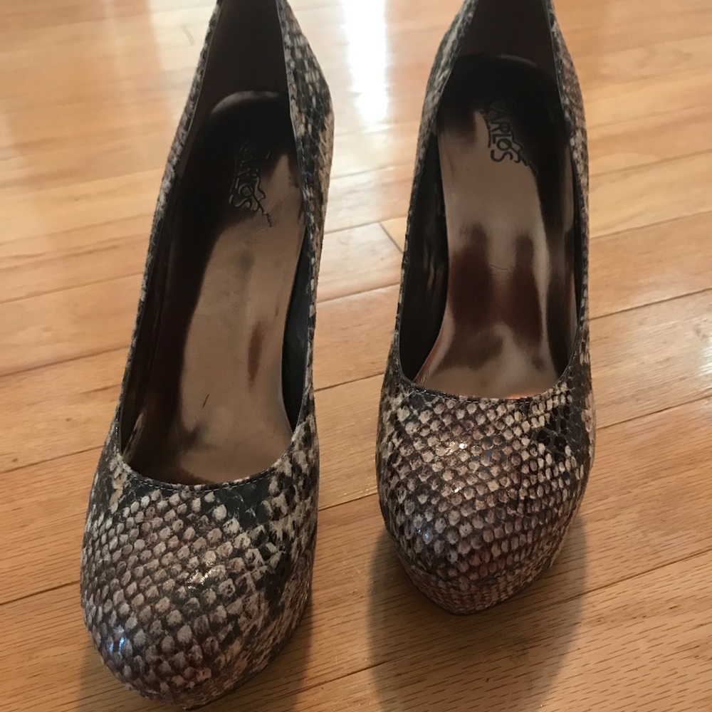 Carlos Santana “Destiny” Snake Print Shoe - Picture 7 of 7